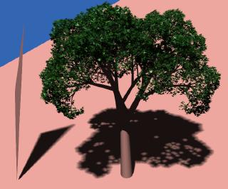 Antialiased Soft-Shadow Tree