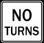  No turns