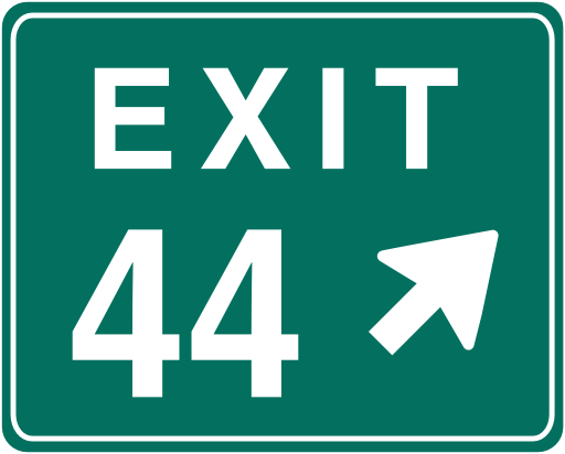 Us Road Signs E5 1a Freeway